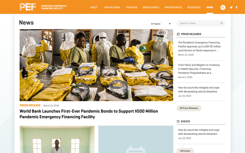 PEF — News & Events Page