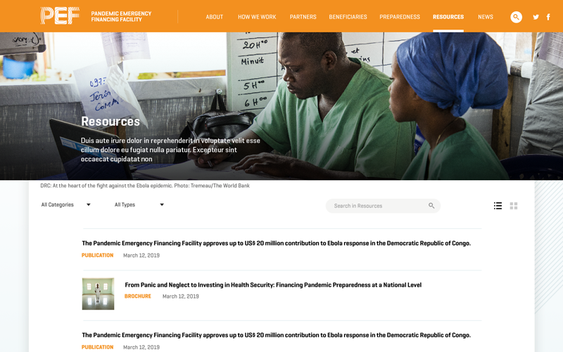PEF — Resources Page