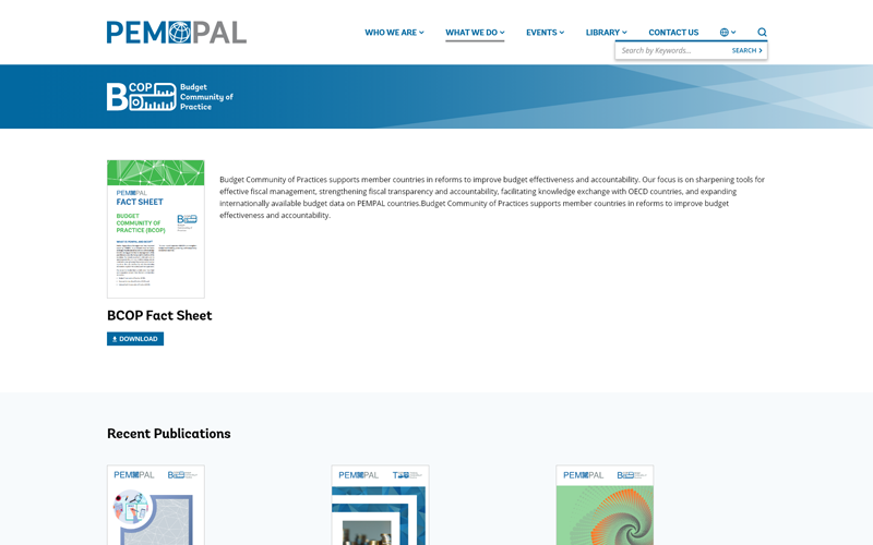 PEMPAL — Community of Practice Page